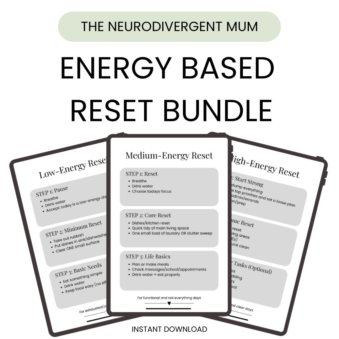 Energy Based Reset Bundle