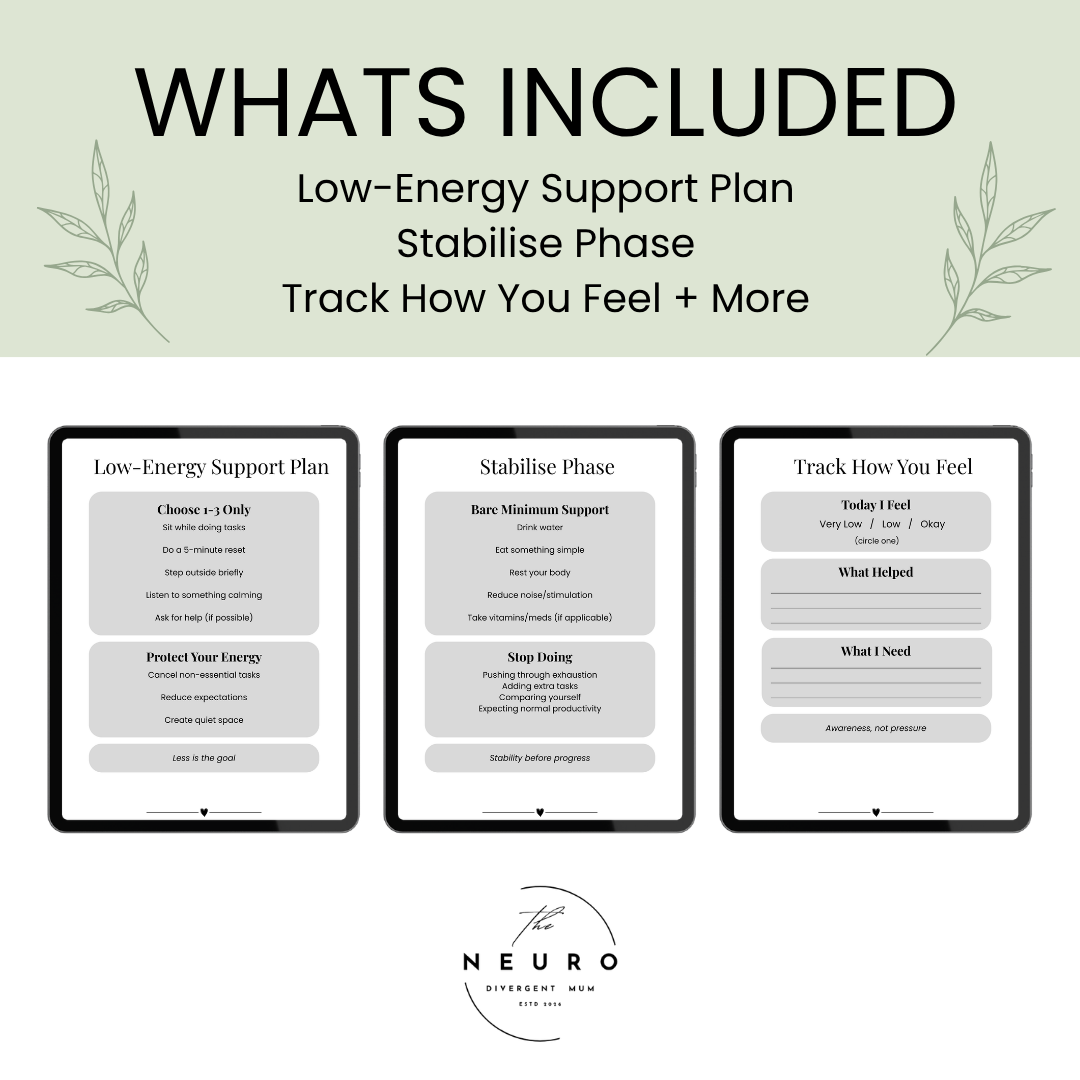 ND Burnout Recovery System