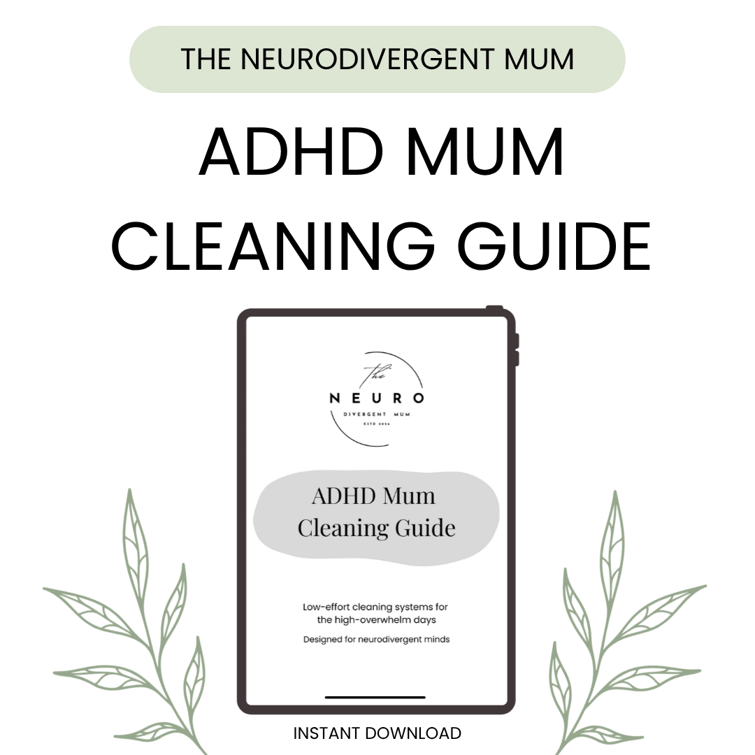 ADHD Mum Cleaning Guide