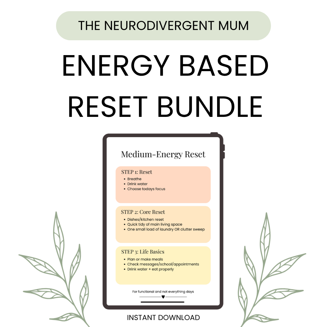 Energy Based Reset Bundle