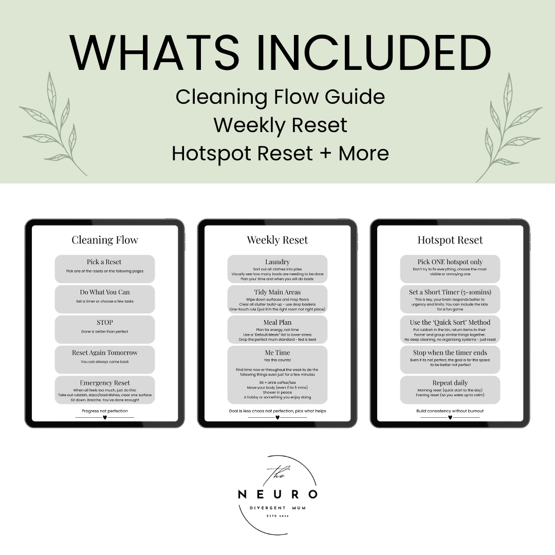 ADHD Mum Cleaning Guide