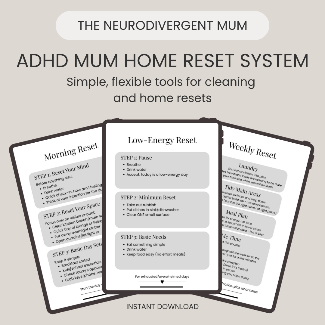 ADHD Mum Home Reset System