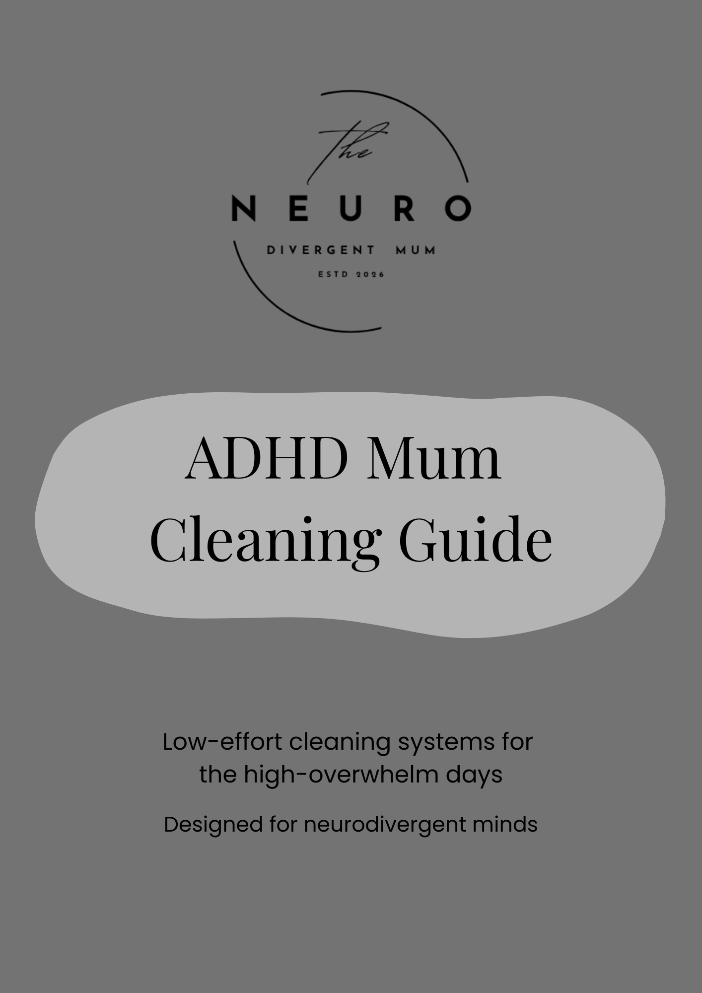 ADHD Mum Cleaning Guide
