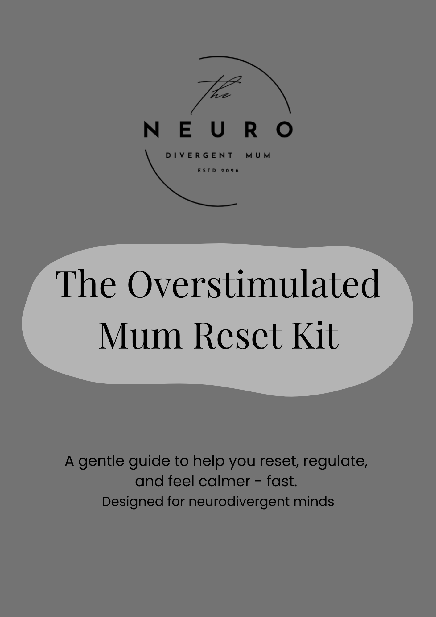 The Overstimulated Mum Reset Kit