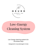 Low-Energy Cleaning System