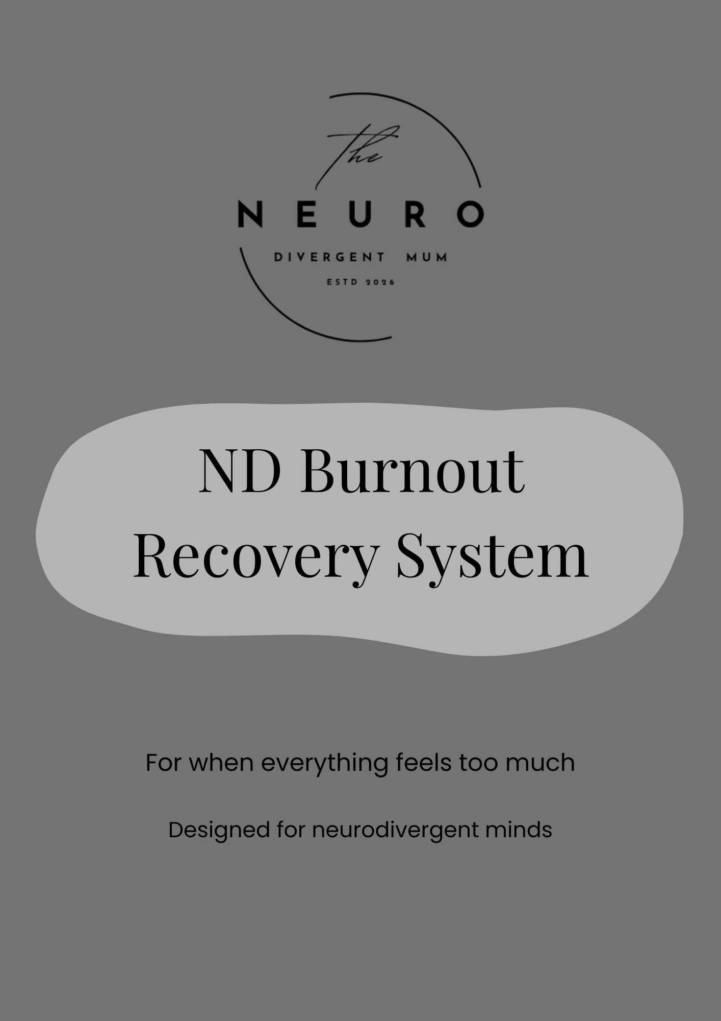 ND Burnout Recovery System