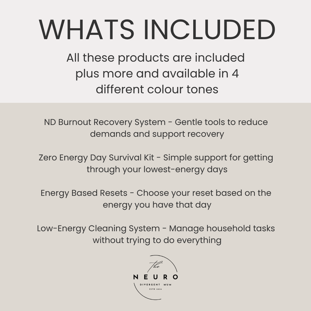 Low-Energy Mum Survival Bundle