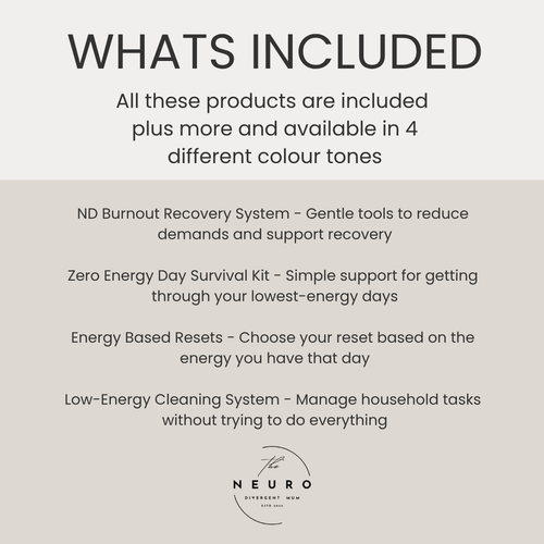 Low-Energy Mum Survival Bundle