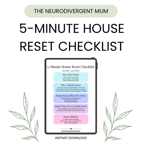 5-Minute House Reset Checklist